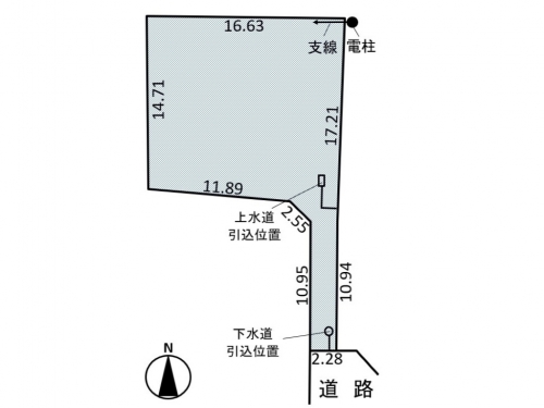 スマイルタウン穂高柏原 全1区画【柏矢町駅至近 周辺施設充実の84坪♪】