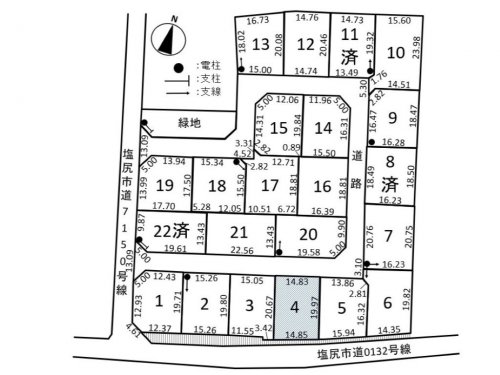 土地 - 長野県塩尻市宗賀