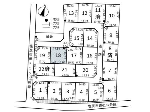 土地 - 長野県塩尻市宗賀