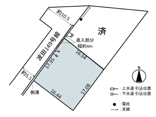 土地 - 長野県松本市波田