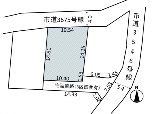 土地 - 長野県松本市筑摩四丁目