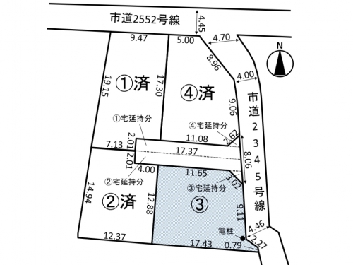 区割り